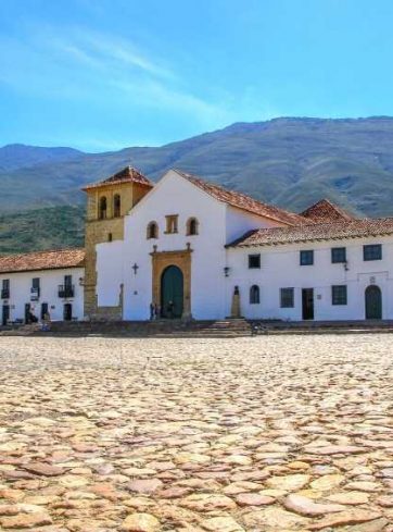 Plaza principal villa de Leyva Boyacá