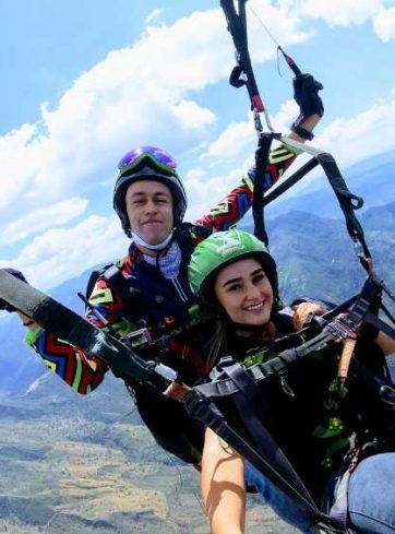 Vuelo parapente cañon del chicamocha