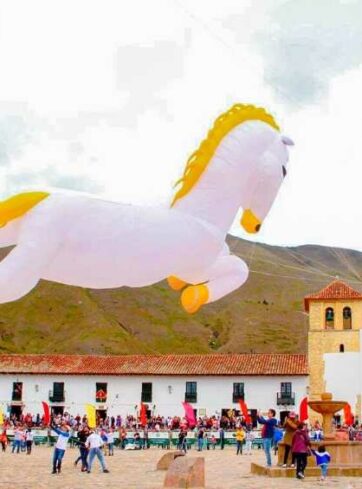 Festival de cometas Villa de Leyva